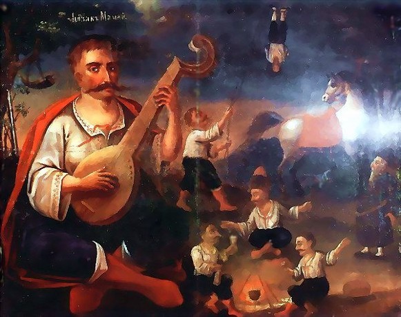 Image - A Kozak-Mamai painting.
